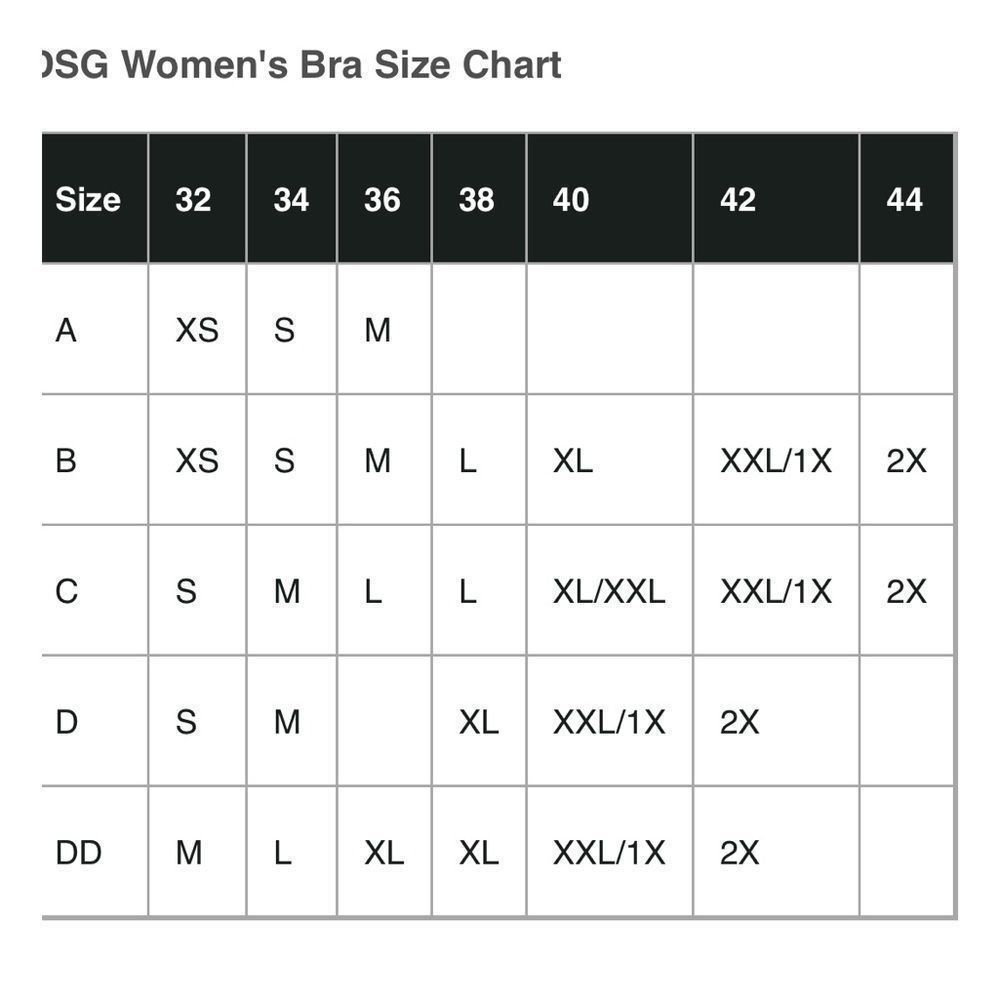 DSG High Support Racerback Sports Bra A18 - Picture 4 of 5